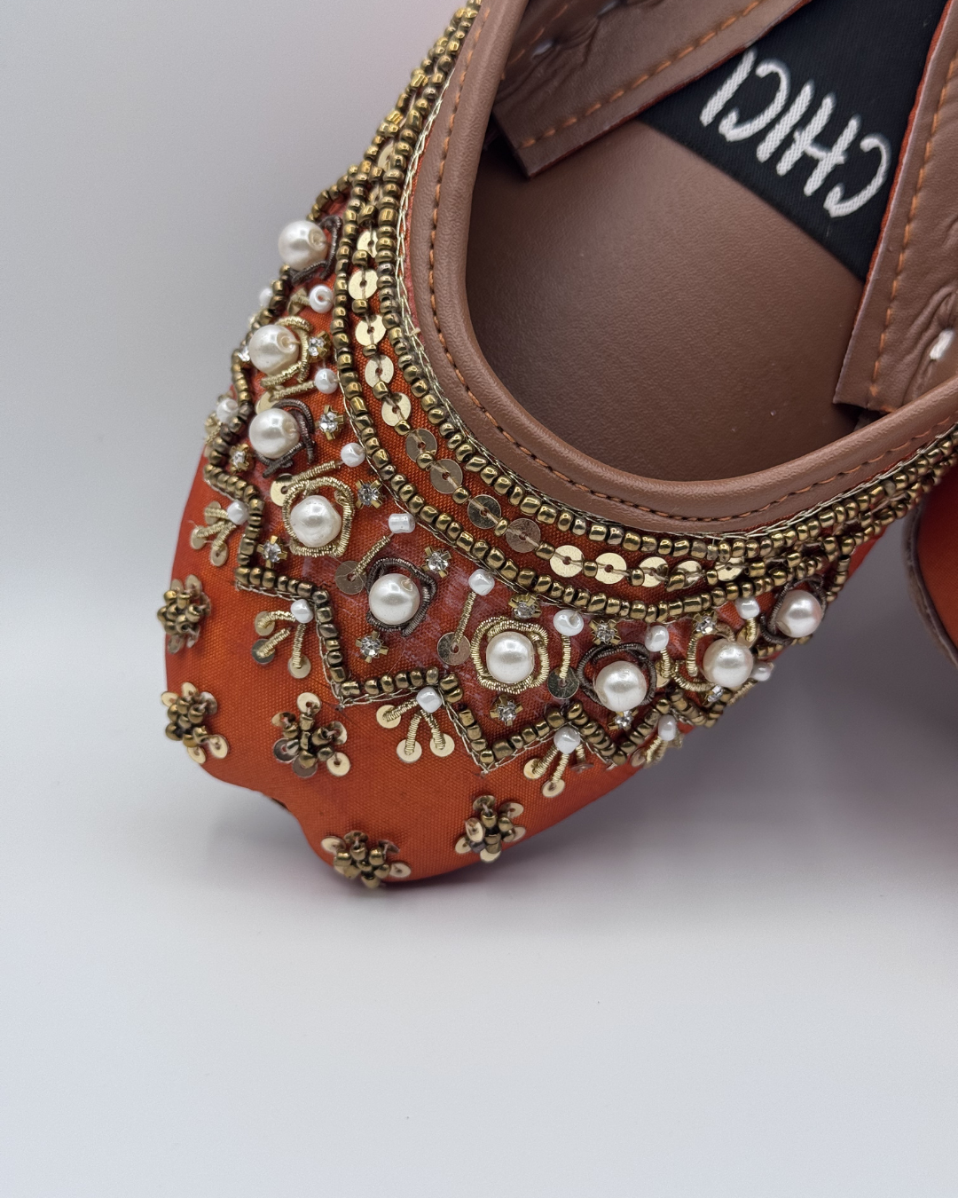 Royal Amber Fancy Khussa For Women