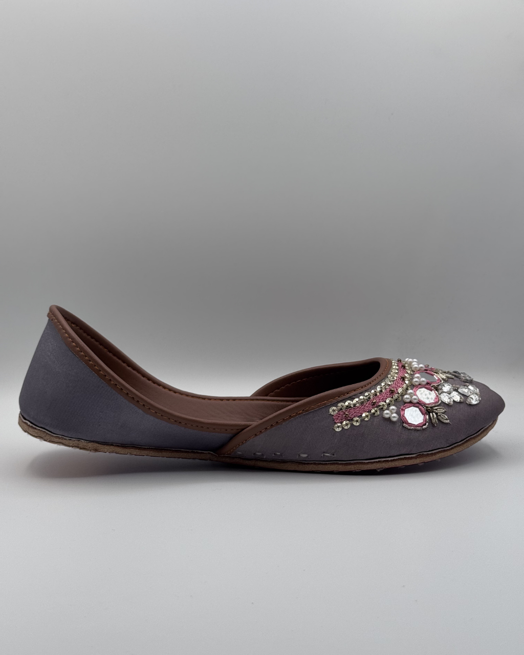 Crystal Rose Fancy Khussa For Women