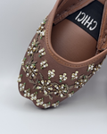 Sage Bloom Fancy Khussa For Women