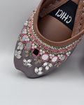 Crystal Rose Fancy Khussa For Women