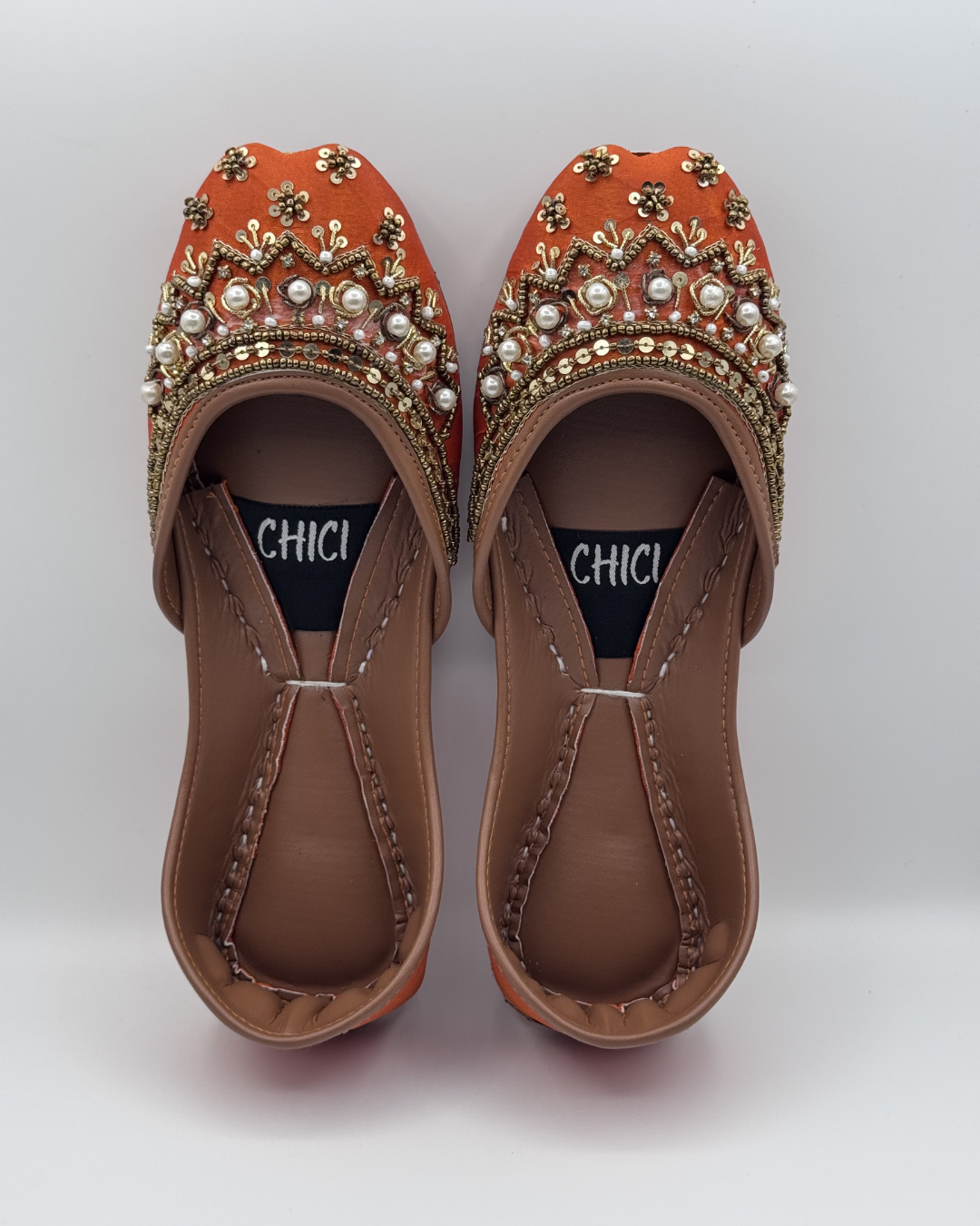 Royal Amber Fancy Khussa For Women