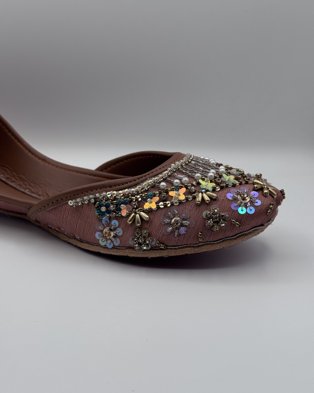 Nude Fancy Khussa For Women