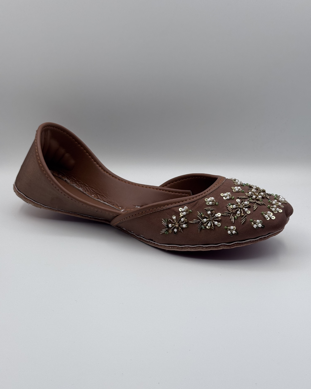 Sage Bloom Fancy Khussa For Women