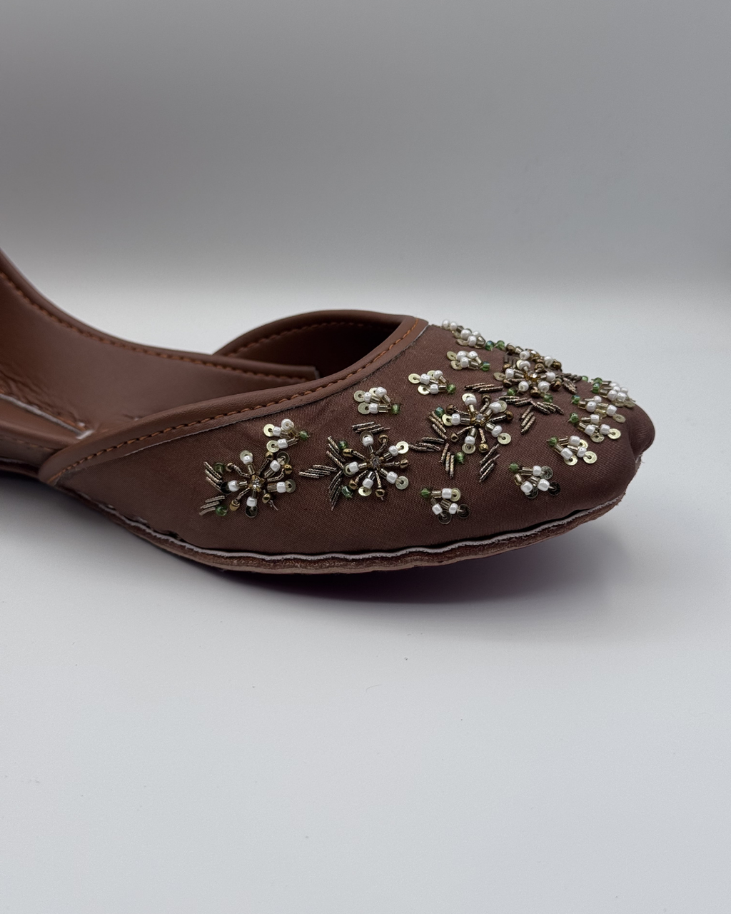 Sage Bloom Fancy Khussa For Women
