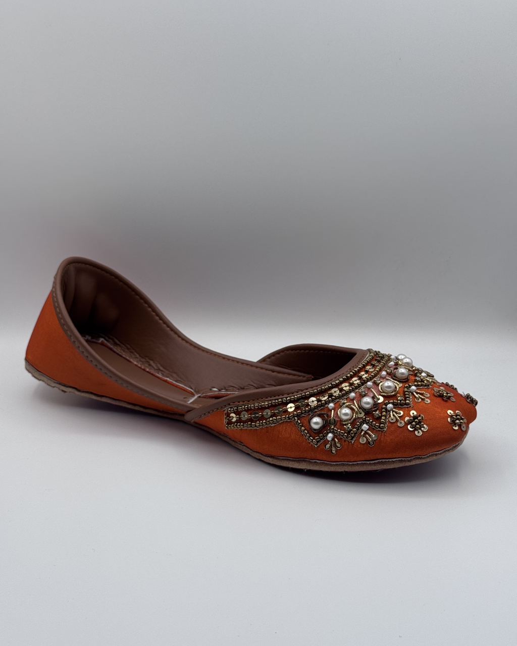 Royal Amber Fancy Khussa For Women
